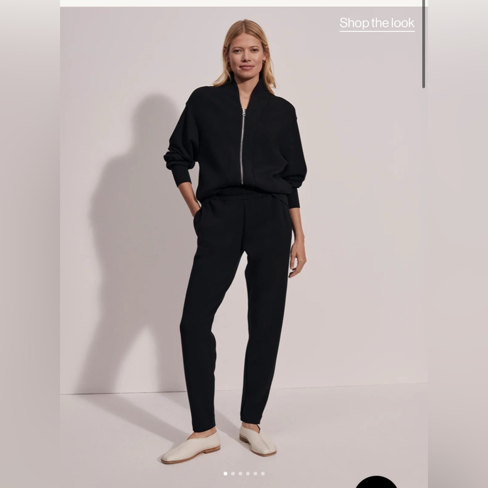 Varley The Slim Pant, 27.5” inseam, black, size small